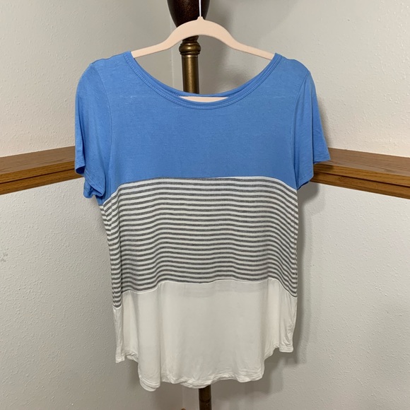 Flamingo Urban Tops - Flamingo Urban Colorblock T-shirt